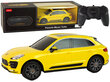 Auto Porsche Macan Turbo koos kaugjuhtimispuldiga Rastar, kollane hind ja info | Poiste mänguasjad | kaup24.ee