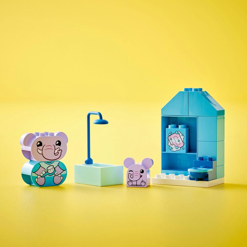 10413 LEGO® DUPLO Päevarutiin: vanniskäik hind ja info | Klotsid ja konstruktorid | kaup24.ee