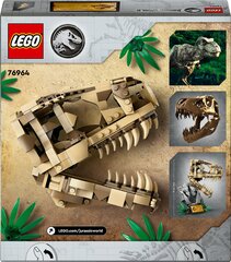 76964 LEGO® Jurassic World Окаменелости динозавров: череп тираннозавра цена и информация | Конструкторы и кубики | kaup24.ee