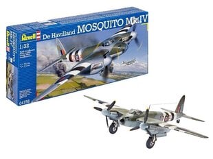 Сборная пластиковая модель. Revell - De Havilland Mosquito Mk.IV, 1/32, 04758 цена и информация | Конструкторы и кубики | kaup24.ee