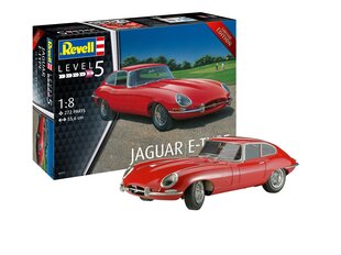 Сборная пластиковая модель. Revell - Jaguar E-Type Limited Edition, 1/8, 07717 цена и информация | Конструкторы и кубики | kaup24.ee