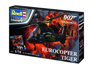 Подарочный набор Revell - James Bond 007 Golden Eye Eurocopter Tiger, 1/72, 05654 цена и информация | Конструкторы и кубики | kaup24.ee