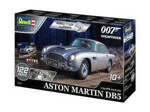 Konstruktor Revell - James Bond 007 Goldfinger Aston Martin DB5 easy-click-system hind ja info | Klotsid ja konstruktorid | kaup24.ee