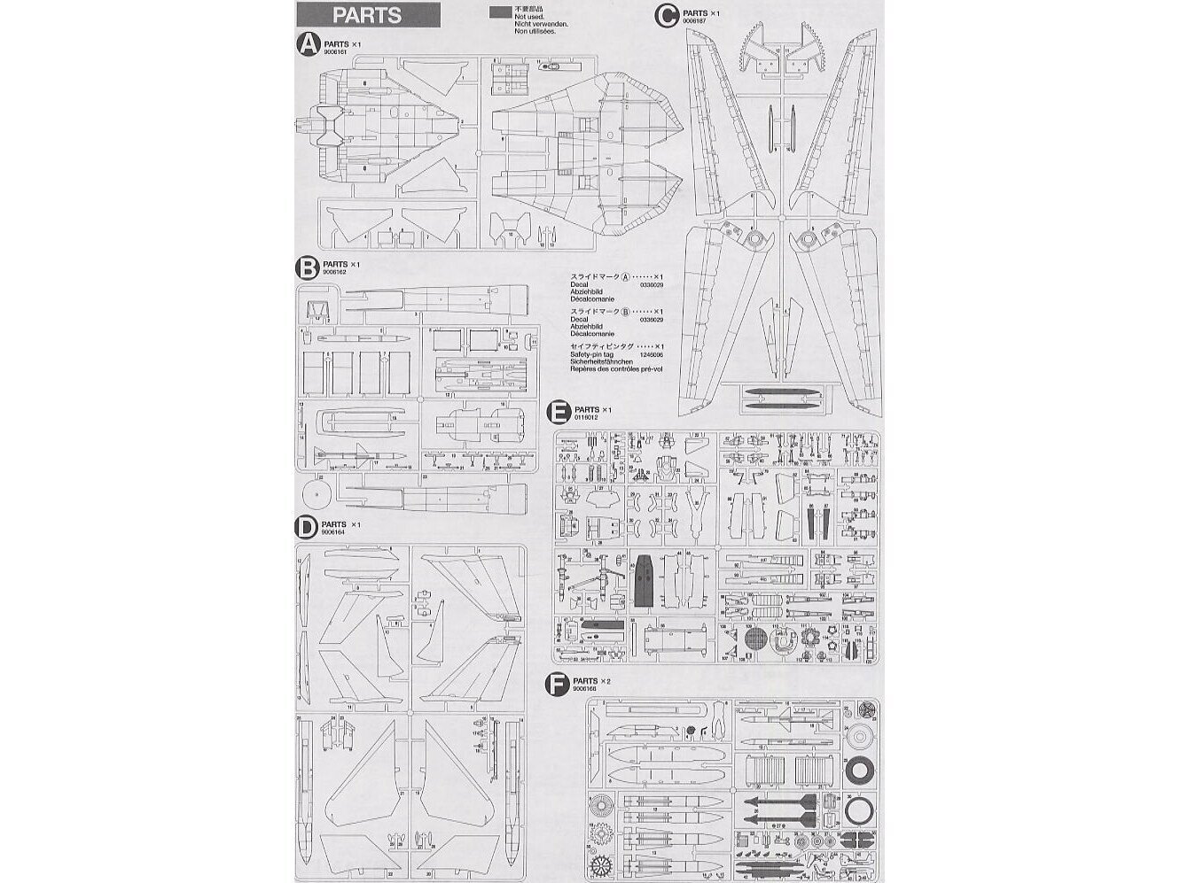 Konstruktor Tamiya - Grumman F-14A Tomcat Black Knights цена и информация | Klotsid ja konstruktorid | kaup24.ee