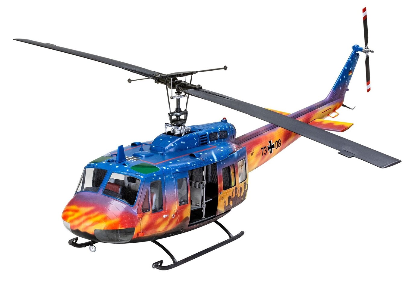 Konstruktor Revell - Bell UH-1D Good Bye Huey цена и информация | Klotsid ja konstruktorid | kaup24.ee