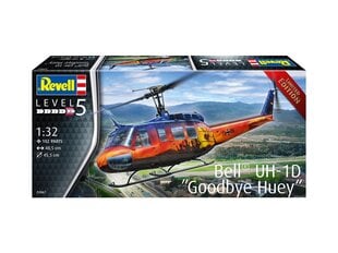 Сборная пластиковая модель. Revell - Bell UH-1D `Good Bye Huey`, 1/32, 03867 цена и информация | Конструкторы и кубики | kaup24.ee