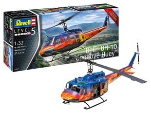  Сборная пластиковая модель. Revell - Bell UH-1D `Good Bye Huey`, 1/32, 03867 цена и информация | Конструкторы и кубики | kaup24.ee