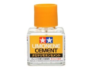 Tamiya - Limonene Cement (клей с запахом лимона), 40мл, 87113 цена и информация | Смягчает воду и защищает Вашу посудомоечную машину от извести. | kaup24.ee
