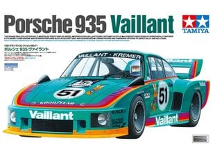 Konstruktor Tamiya - Porsche 935 Vaillant, 1/20, 20071 hind ja info | Klotsid ja konstruktorid | kaup24.ee