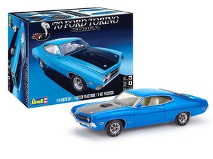 Сборная пластиковая модель. Revell - 1970 Ford Torino Cobra, 1/25, 14534 цена и информация | Конструкторы и кубики | kaup24.ee