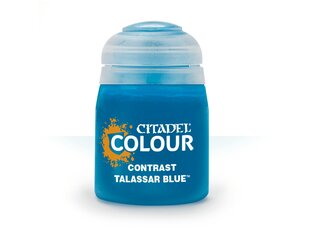 Akrüülvärv Citadel - Talassar Blue (contrast) 18 ml hind ja info | Kunstitarbed, voolimise tarvikud | kaup24.ee