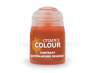 Akrüülvärv Citadel - Gryph-Hound Orange (contrast) 18 ml hind ja info | Kunstitarbed, voolimise tarvikud | kaup24.ee