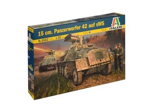 Mudelikomplekt Italeri - 15 cm Panzerwerfer 42 auf sWS, 1/35, 6562 hind ja info | Klotsid ja konstruktorid | kaup24.ee