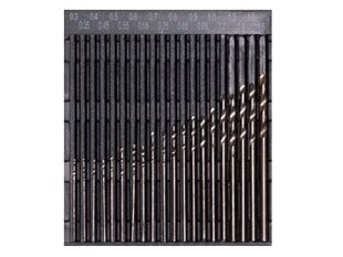 Набор свёрл Fine Art - FA523  0.3 - 1.6 мм, 523 цена и информация | Механические инструменты | kaup24.ee