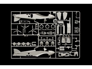 Mudelikomplekt Italeri - Savoia-Marchetti SM.79 Sparviero Bomber version, 1/72, 1412 hind ja info | Klotsid ja konstruktorid | kaup24.ee