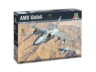 Сборная пластиковая модель. Italeri - AMX Ghibli, 1/72, 1460 цена и информация | Конструкторы и кубики | kaup24.ee