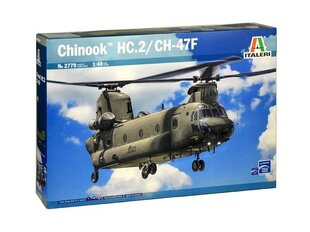 Конструкто Italeri Boeing Chinook HC.2/ CH-47F, 1/48, 2779 цена и информация | Конструкторы и кубики | kaup24.ee