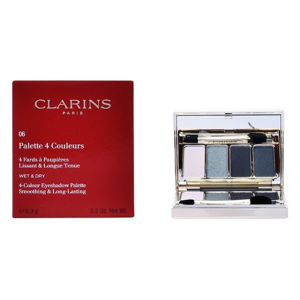 Lauvärvipalett Clarins 4-Colours Eyeshadow Palette 06 Forest, 6,9g цена и информация | Ripsmetušid, lauvärvid, silmapliiatsid, seerumid | kaup24.ee