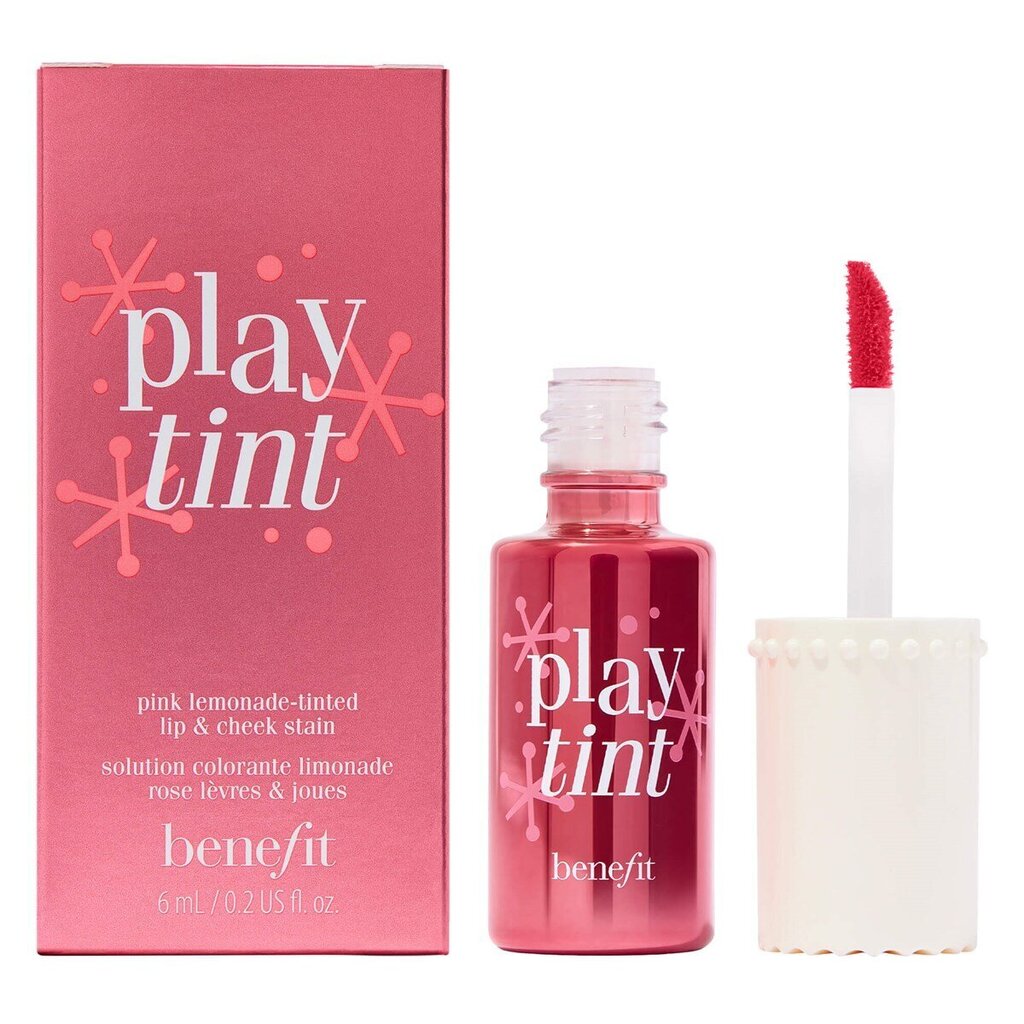 Huulepulk Benefit Playtint Lip & Cheek Stain, Pink Limonade, 6 ml hind ja info | Huulepulgad, -läiked, -palsamid, vaseliin | kaup24.ee