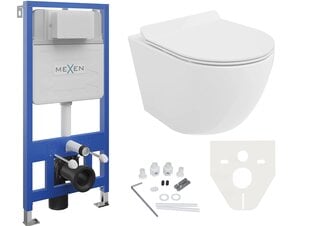 WC-komplekt Mexen 4in1 Fenix Slim koos WC-potiga Rico hind ja info | WС-potid | kaup24.ee