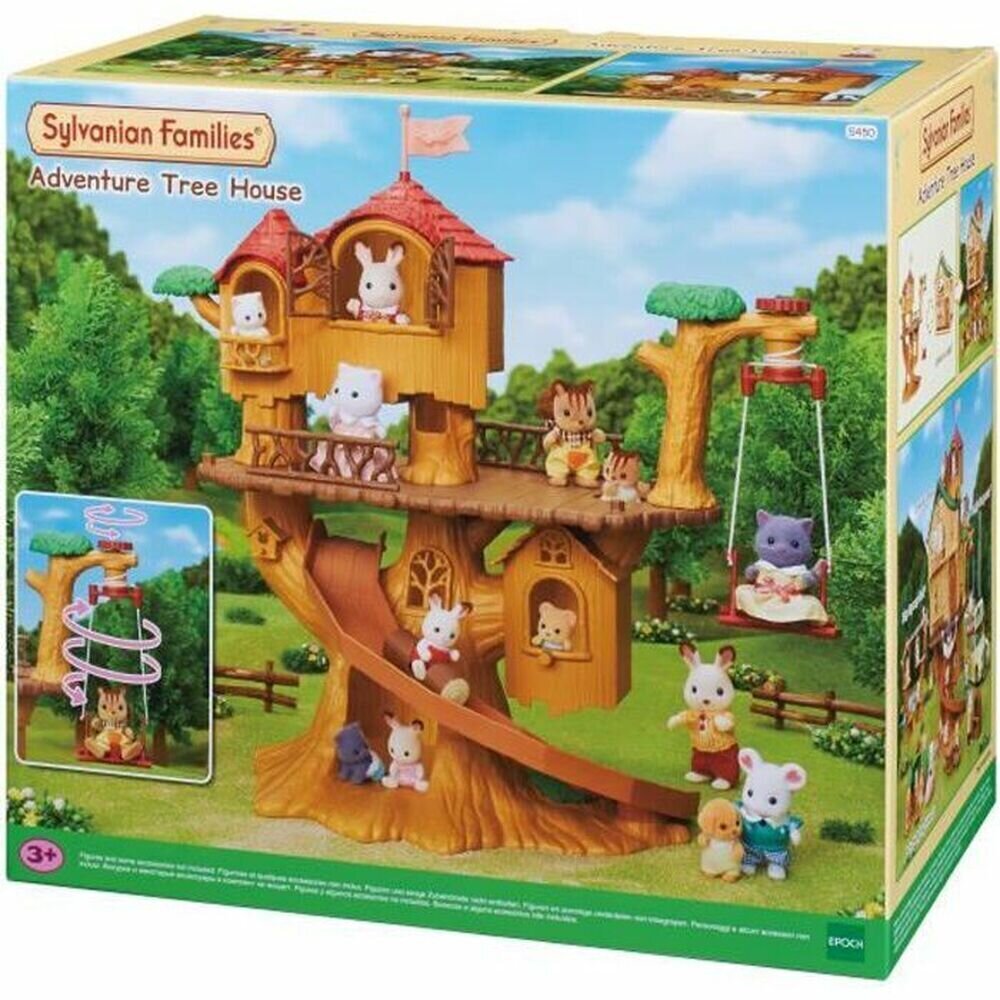 Sylvanian Families mängukomplekt Adventure Tree House hind ja info | Arendavad mänguasjad | kaup24.ee