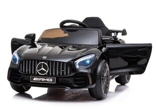 Ühekohaline laste elektriauto Mercedes AMG GT R, must цена и информация | Электромобили для детей | kaup24.ee