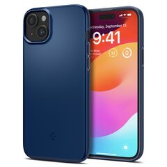 Spigen Thin Fit case for iPhone 15 Plus - blue цена и информация | Чехлы для телефонов | kaup24.ee