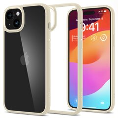 Spigen Ultra Hybrid case for iPhone 15 - beige цена и информация | Чехлы для телефонов | kaup24.ee