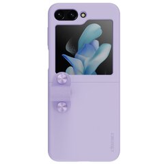 Nillkin Flex Flip Case with Hanger and Stand for Samsung Galaxy Z Flip 5 - Purple цена и информация | Чехлы для телефонов | kaup24.ee