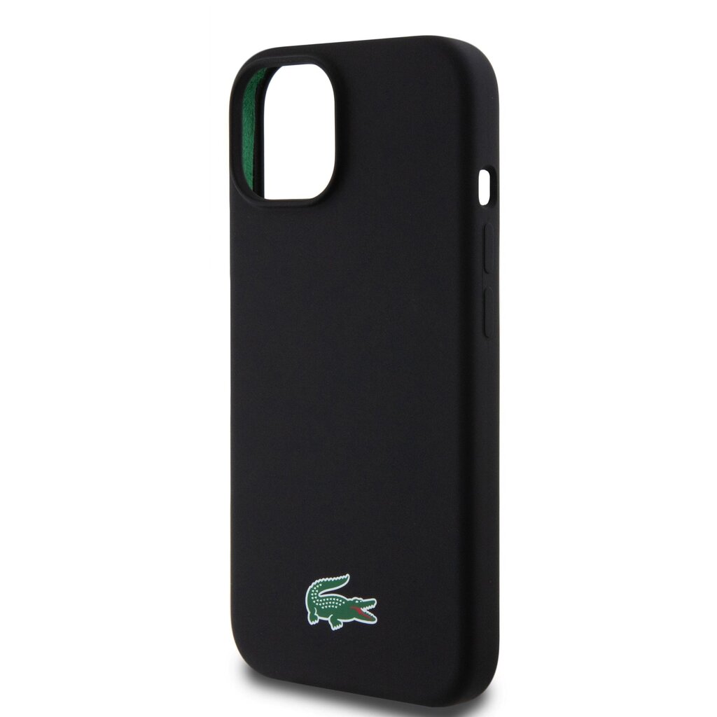 Lacoste Liquid Silicone Microfiber Croc Logo MagSafe цена и информация | Telefoni kaaned, ümbrised | kaup24.ee