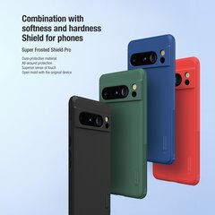 Nillkin Super Frosted PRO Back Cover for Google Pixel 8 Black цена и информация | Чехлы для телефонов | kaup24.ee