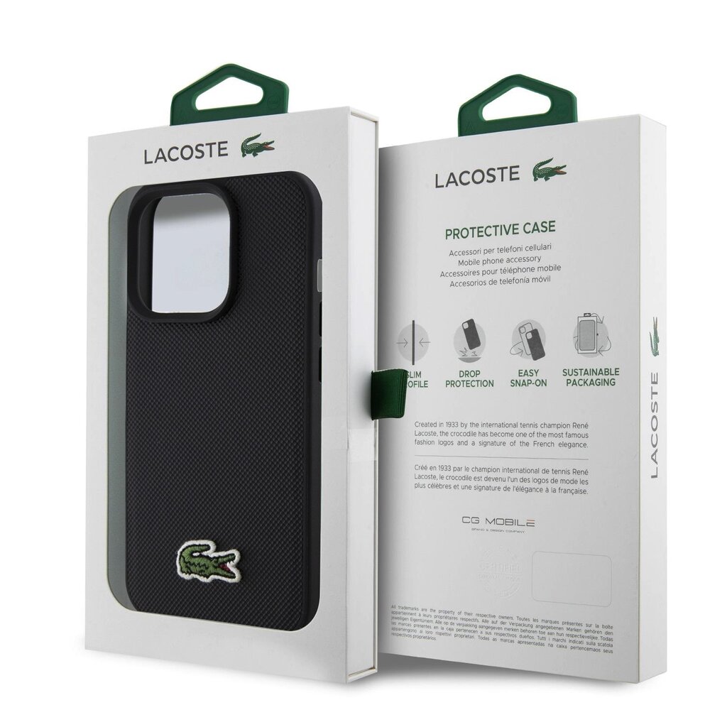 Lacoste Iconic Petit Pique Woven Logo MagSafe hind ja info | Telefoni kaaned, ümbrised | kaup24.ee