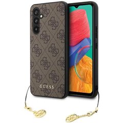 Guess GUHCS23FEGF4GBR S23 FE S711 brązowy|brown hardcase 4G Charms Collection цена и информация | Чехлы для телефонов | kaup24.ee