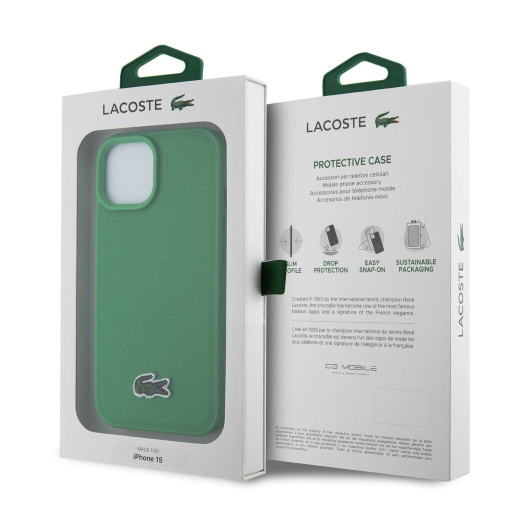 Lacoste Iconic Petit Pique Woven Logo MagSafe hind ja info | Telefoni kaaned, ümbrised | kaup24.ee