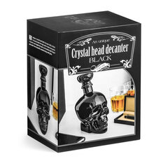 Графин Black Crystal Head, 750 мл, черный цена и информация | Другие подарки | kaup24.ee