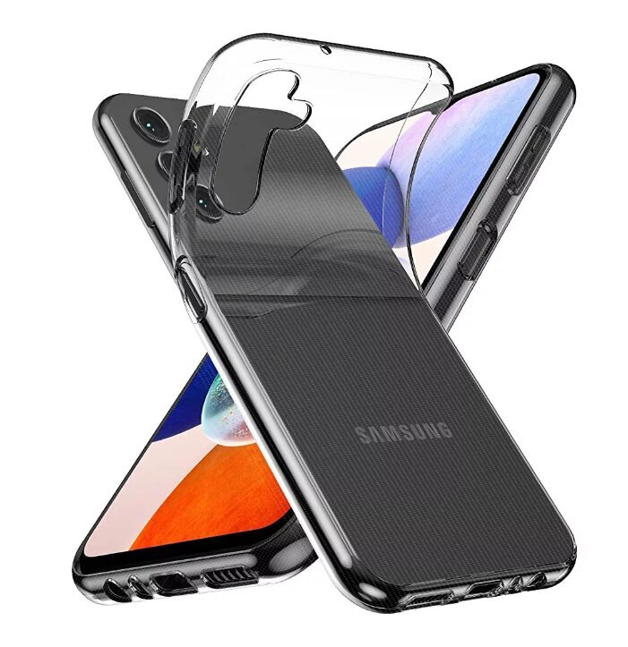 Samsung Galaxy A14 5G, läbipaistev hind ja info | Telefoni kaaned, ümbrised | kaup24.ee
