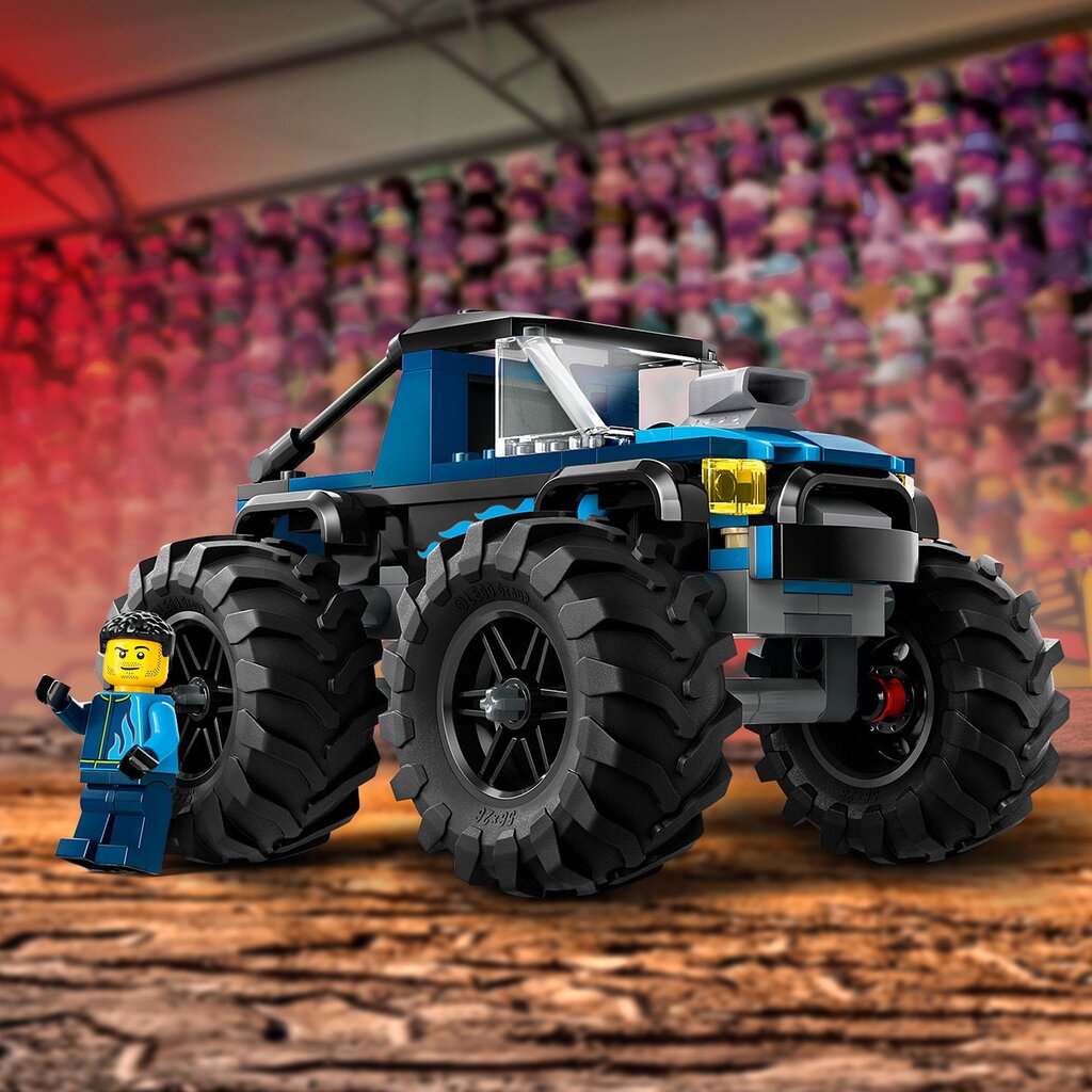 60402 Lego® City Sinine monster auto цена и информация | Klotsid ja konstruktorid | kaup24.ee