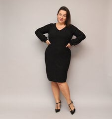 Naiste kleit Esta, must hind ja info | Kleidid | kaup24.ee
