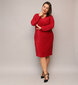 Naiste kleit Esta, punane цена и информация | Kleidid | kaup24.ee