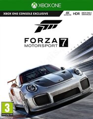 Mäng Forza Motorsport 7 Standard Edition, Xbox One цена и информация | Компьютерные игры | kaup24.ee