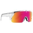 Солнечные очки SPY MONOLITH 50/50, матовые неоново-желтые с фиолетовыми линзами