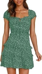 Женское мини-платье YBENLOVER с цветочным узором  цена и информация | Платья | kaup24.ee