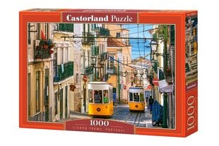Пазл Castorland Puzzle Lisbon Trams, Portugal, 1000 д. цена и информация | Пазлы | kaup24.ee