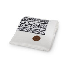 Вязаное одеяло плед в подарочной коробке Ceba Beba Reindeer, 90х90 см  цена и информация | Покрывала, пледы | kaup24.ee