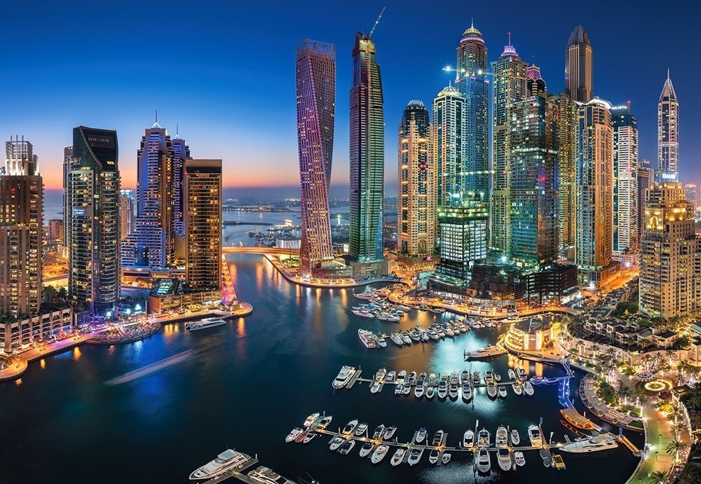 Pusle Skyscrapers of Dubai Castorland, 1500 osaline цена и информация | Pusled | kaup24.ee