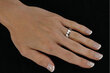 Hõbedane sõrmus Silvego QRGN23M hind ja info | Sõrmused | kaup24.ee