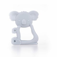 Silikoonist närimislelu Koala, hall hind ja info | Imikute mänguasjad | kaup24.ee