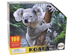 Pusle LenaToys Koala puu otsas, 100 tk hind ja info | Pusled | kaup24.ee