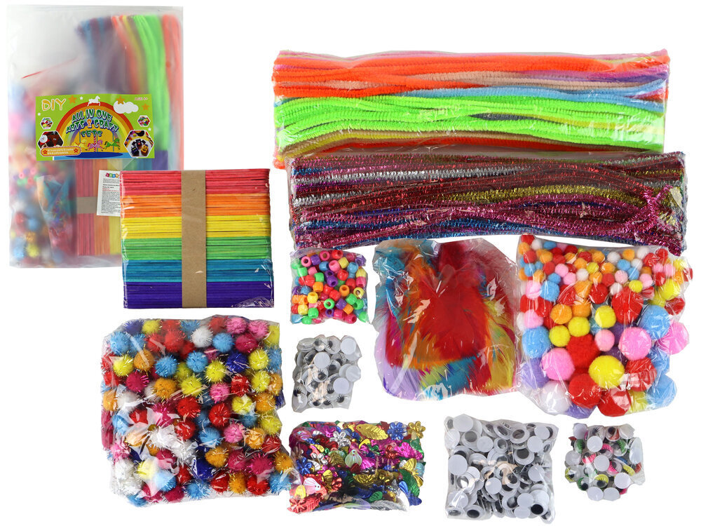 Creative Art Kit isetegemine, 1200 tk hind ja info | Arendavad mänguasjad | kaup24.ee