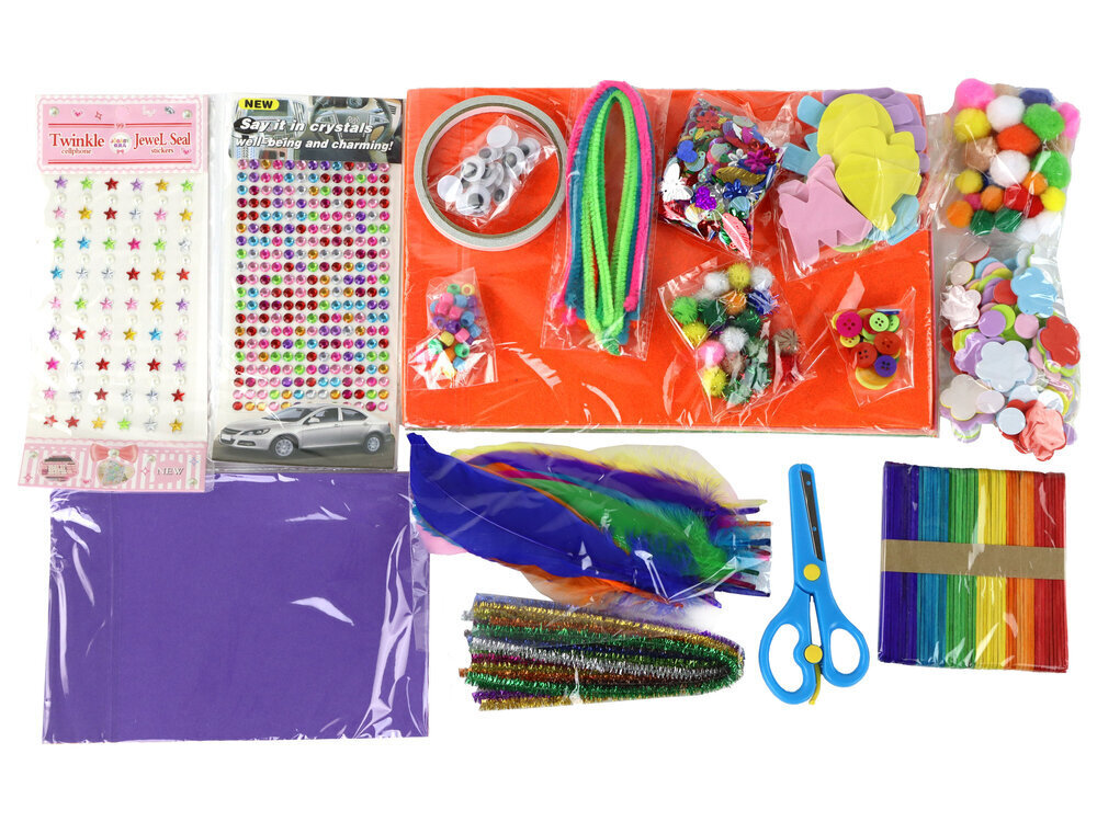 Creative Art Kit isetegemine, 1200 tk цена и информация | Arendavad mänguasjad | kaup24.ee